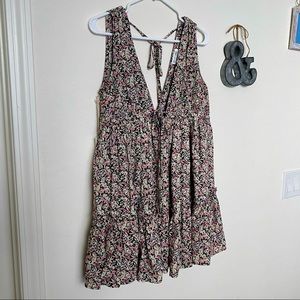 Shop Neighbor Floral Swing Mini Dress